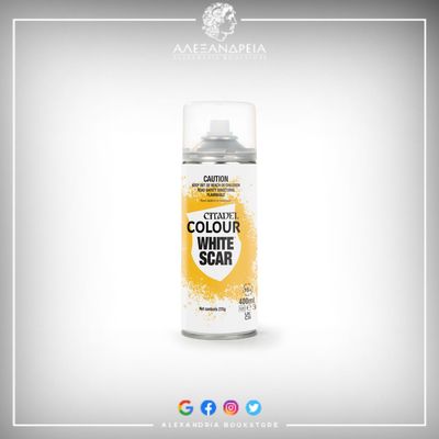 Spray Paint: White Scar