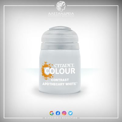 Contrast Paint: Apothecary White