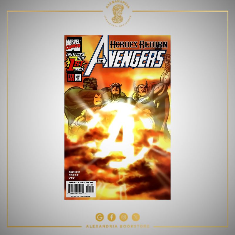 Avengers Vol 3 1 + Touch Vol 1 6
