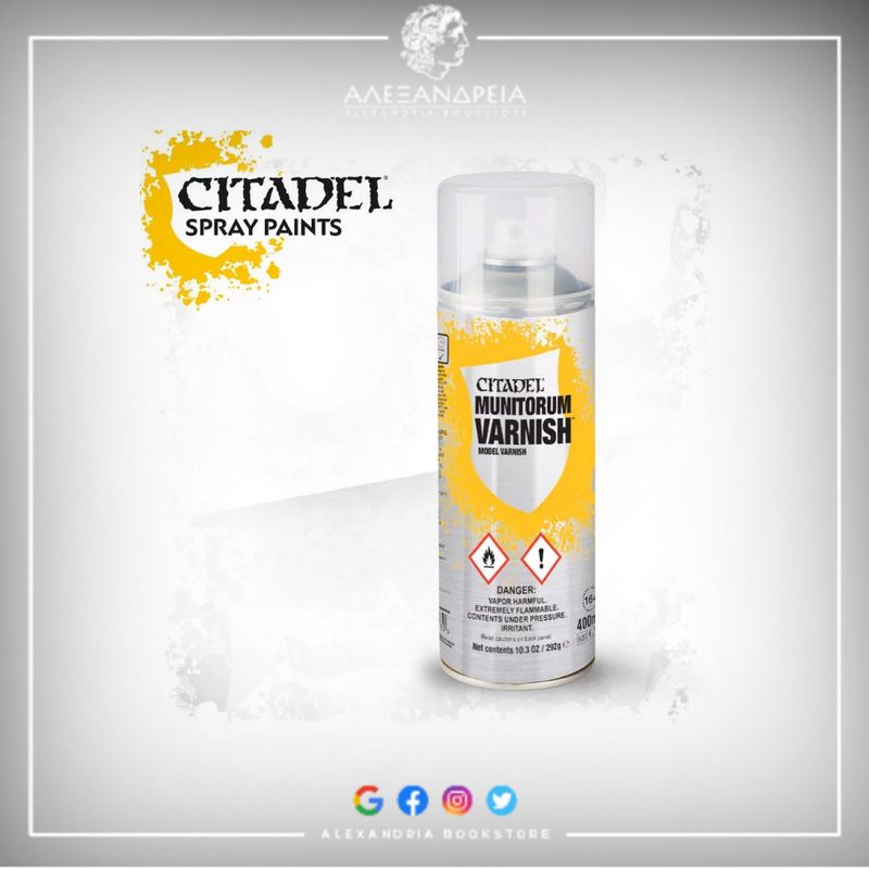 Spray Paint: Munitorum Varnish