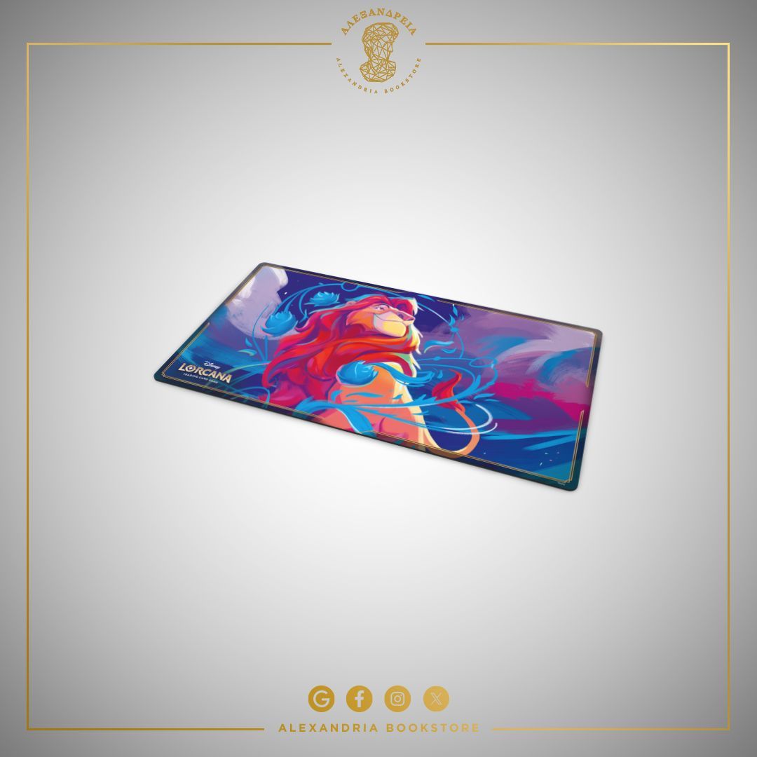 Fabled Playmat Enchanted Art of Mufasa Ruler of Pride Rock Fabled Playmat Enchanted Art of Mufasa Ruler of Pride Rock