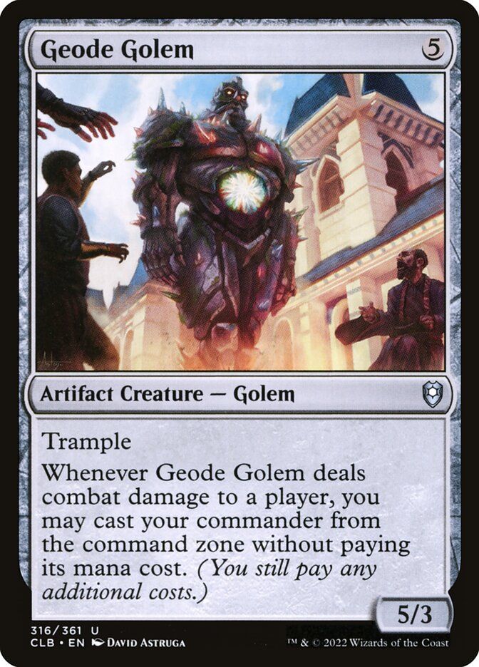 Geode Golem Geode Golem