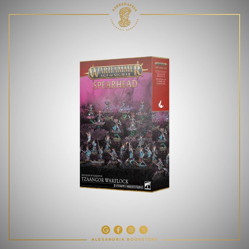 Spearhead: Disciples of Tzeentch – Tzaangor Warflock