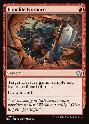 Impolite Entrance Impolite Entrance