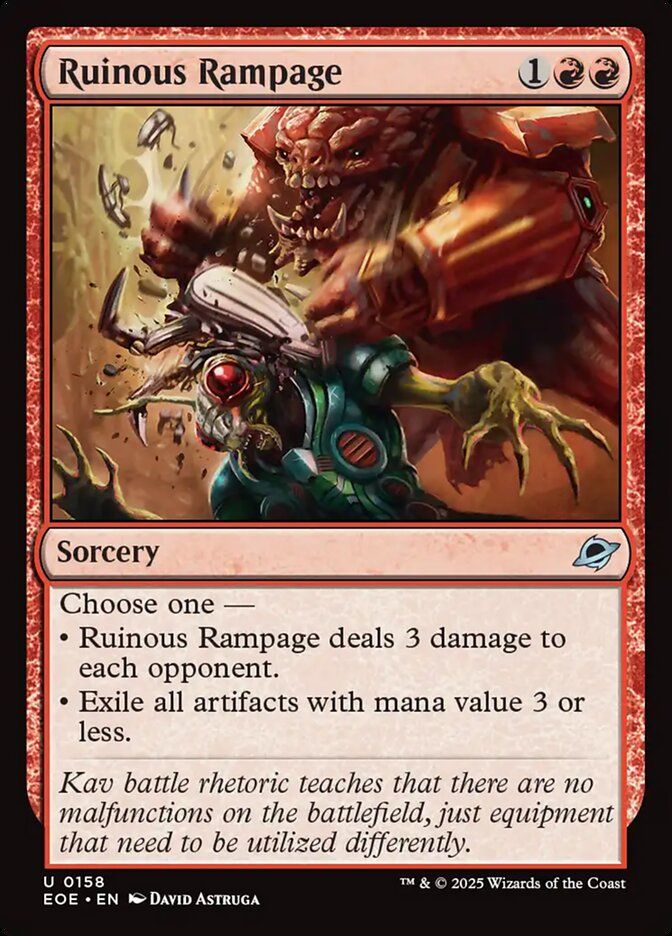 Ruinous Rampage Ruinous Rampage