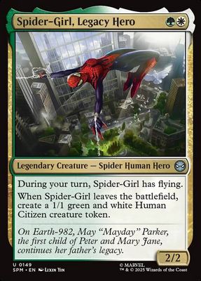Spider-Girl, Legacy Hero Spider-Girl, Legacy Hero