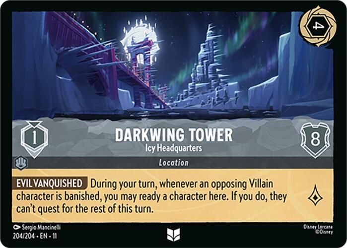 Darkwing Tower - Icy Headquarters