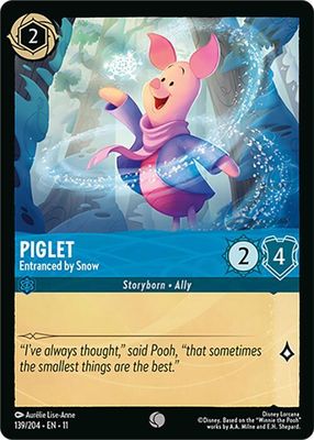 Piglet - Entranced by Snow