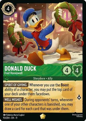 Donald Duck - Fred Honeywell
