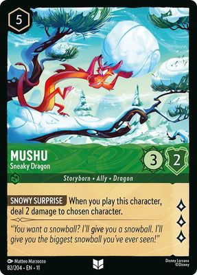 Mushu - Sneaky Dragon