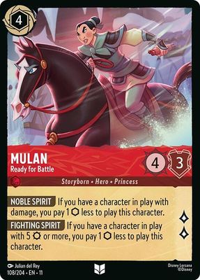 Mulan - Ready for Battle