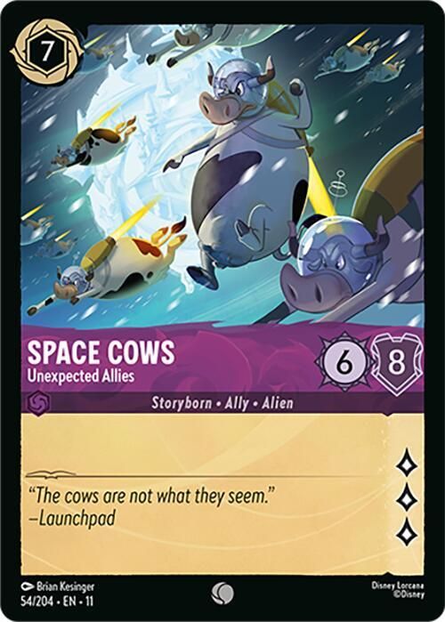 Space Cows - Unexpected Allies