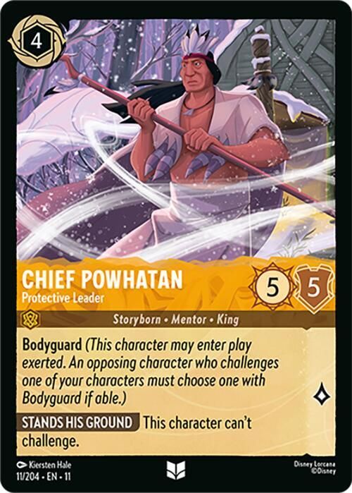 Chief Powhatan - Protective Leader