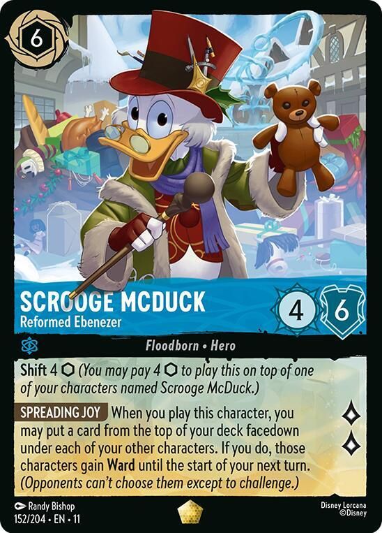Scrooge McDuck - Reformed Ebenezer Scrooge McDuck - Reformed Ebenezer