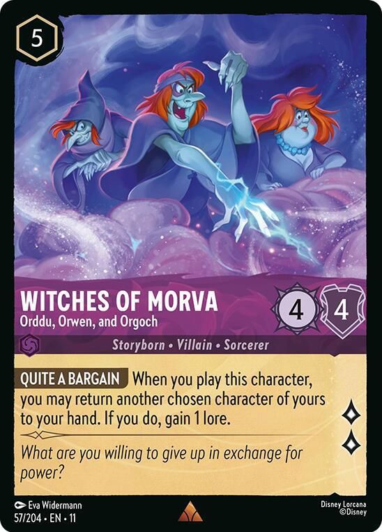 Witches of Morva - Orddu, Orwen, and Orgoch