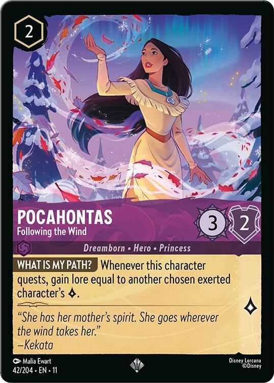 Pocahontas - Following the Wind