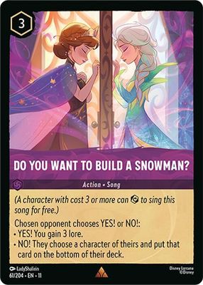 Do You Want To Build A Snowman?