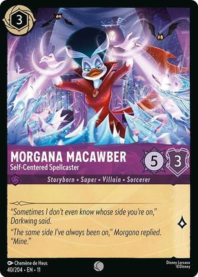Morgana Macawber - Self-Centered Spellcaster