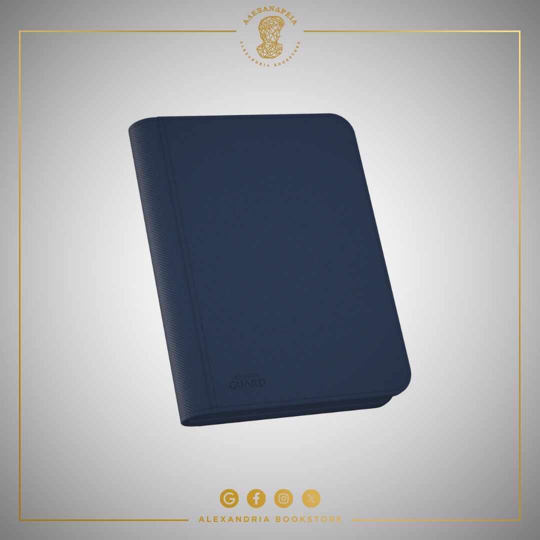 Zipfolio 160 - 8 Pocket Xenoskin Blue