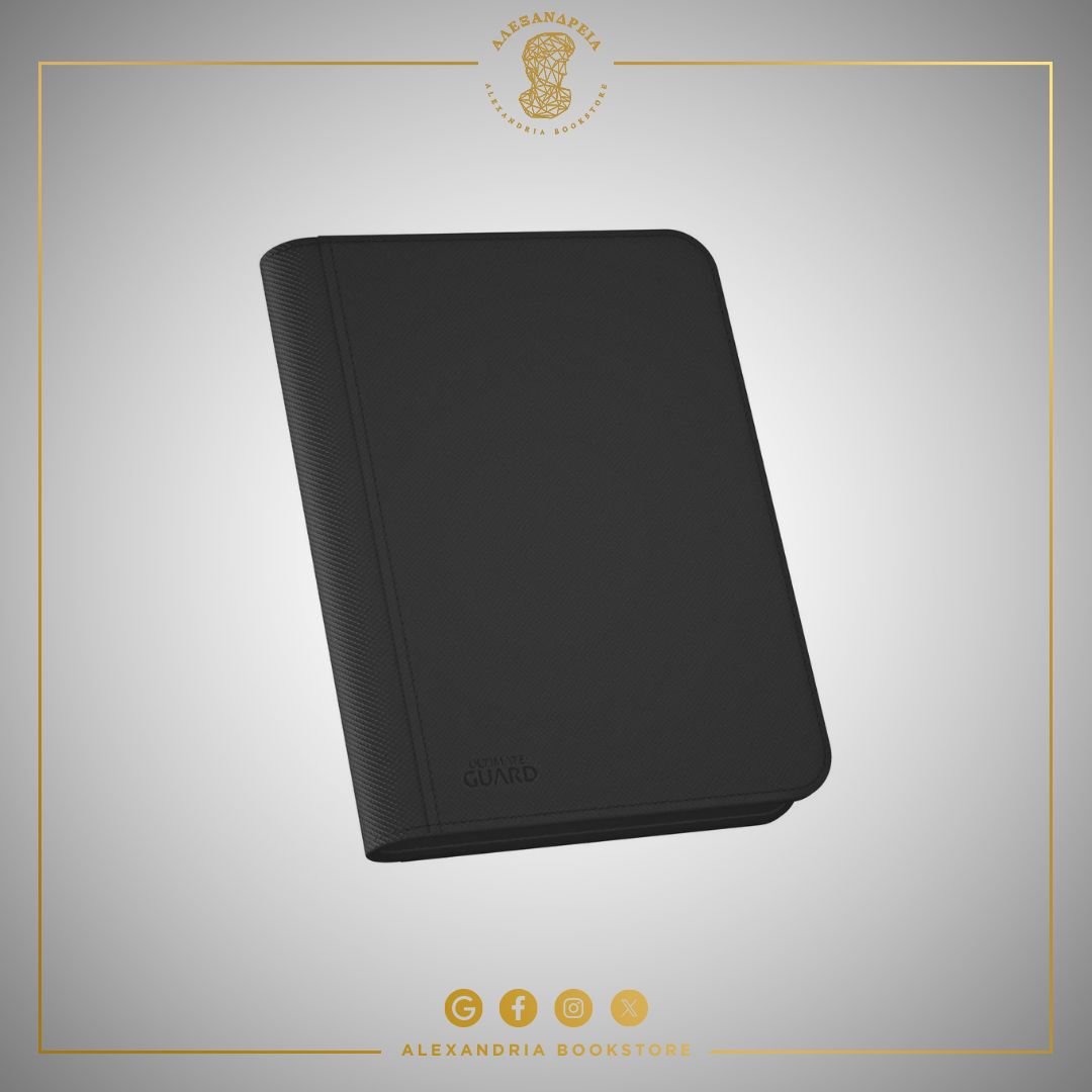 Zipfolio 160 - 8 Pocket Xenoskin Black