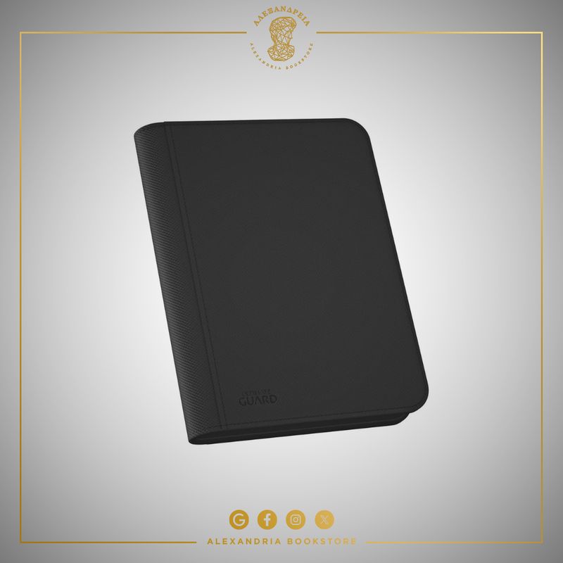 Zipfolio 160 - 8 Pocket Xenoskin Black