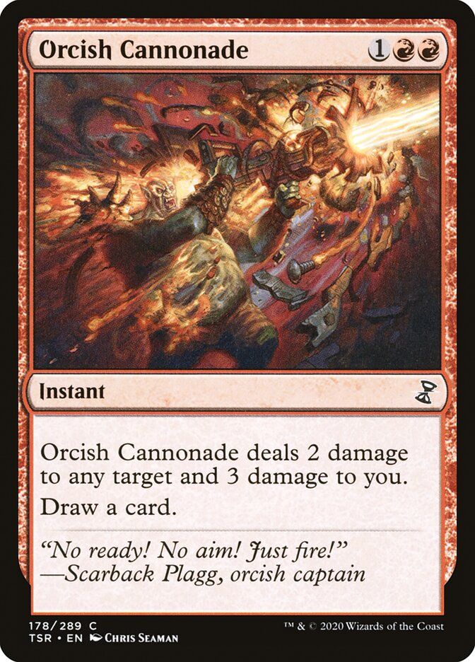 Orcish Cannonade Orcish Cannonade