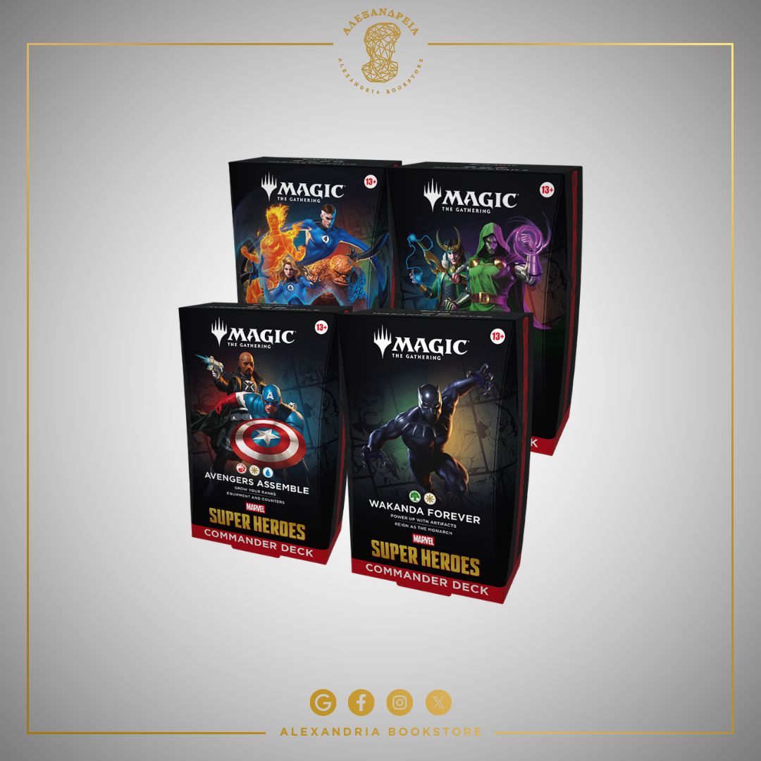 Marvel Super Heroes Commander Decks