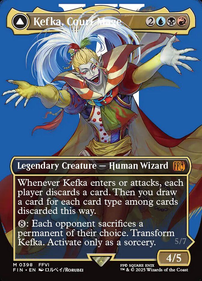 Kefka, Court Mage // Kefka, Ruler of Ruin Kefka, Court Mage // Kefka, Ruler of Ruin