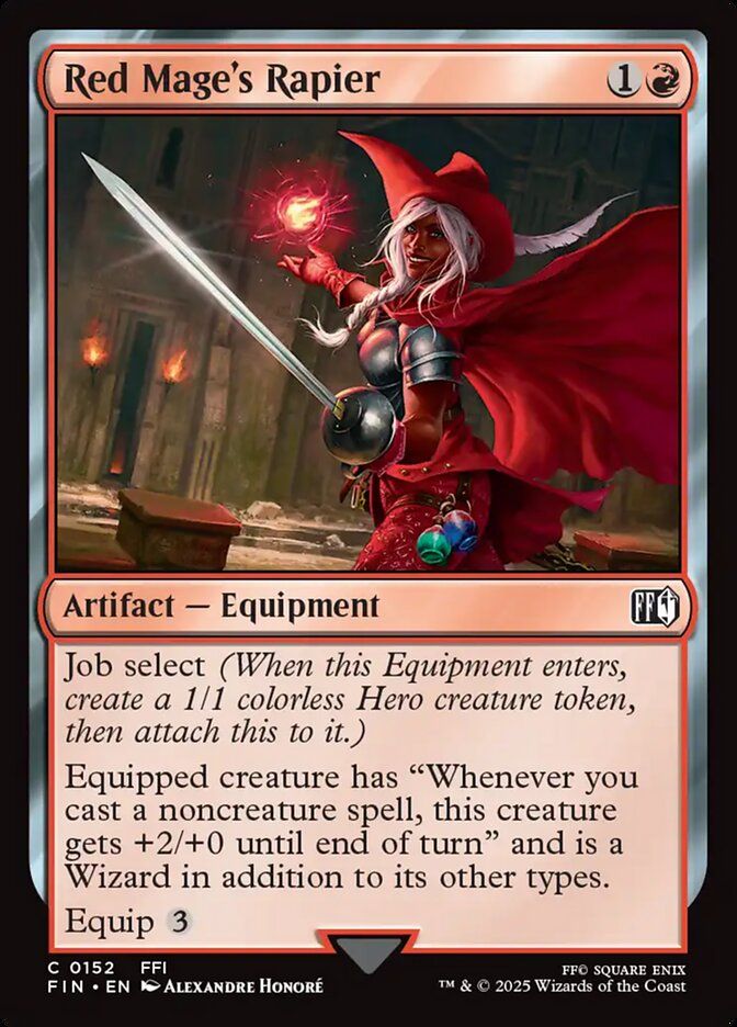Red Mage's Rapier Red Mage's Rapier