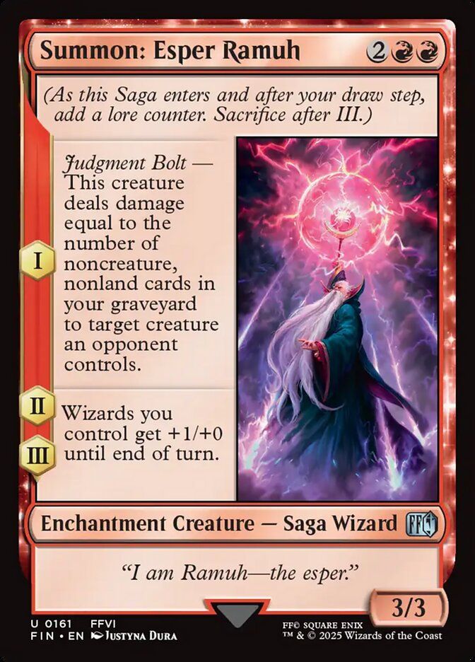 Summon: Esper Ramuh Summon: Esper Ramuh