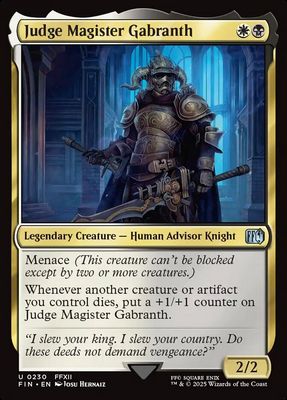 Judge Magister Gabranth Judge Magister Gabranth