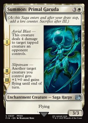 Summon: Primal Garuda