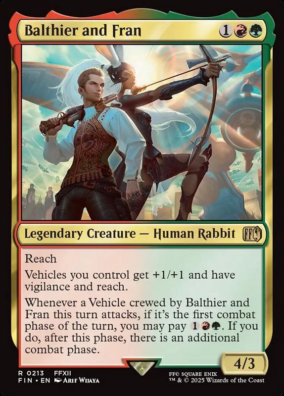 Balthier and Fran