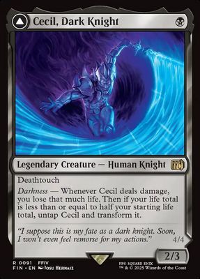 Cecil, Dark Knight // Cecil, Redeemed Paladin Cecil, Dark Knight // Cecil, Redeemed Paladin