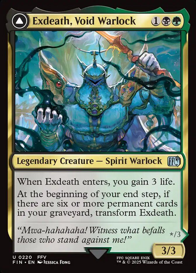 Exdeath, Void Warlock // Neo Exdeath, Dimension's End Exdeath, Void Warlock // Neo Exdeath, Dimension's End
