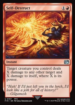 Self-Destruct