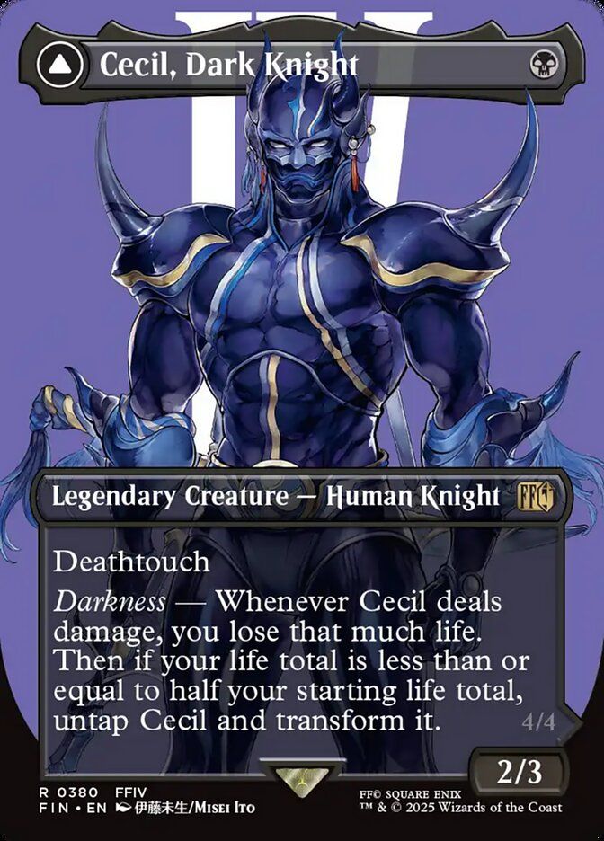 Cecil, Dark Knight // Cecil, Redeemed Paladin Cecil, Dark Knight // Cecil, Redeemed Paladin