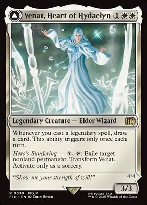Venat, Heart of Hydaelyn // Hydaelyn, the Mothercrystal Venat, Heart of Hydaelyn // Hydaelyn, the Mothercrystal