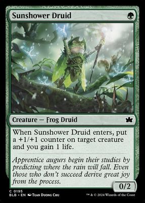 Sunshower Druid Sunshower Druid