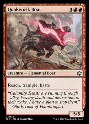 Quaketusk Boar Quaketusk Boar