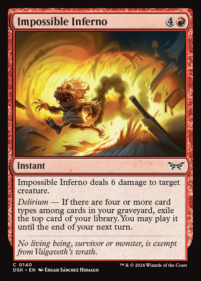 Impossible Inferno Impossible Inferno