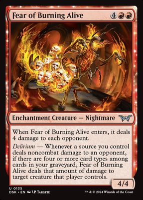 Fear of Burning Alive Fear of Burning Alive