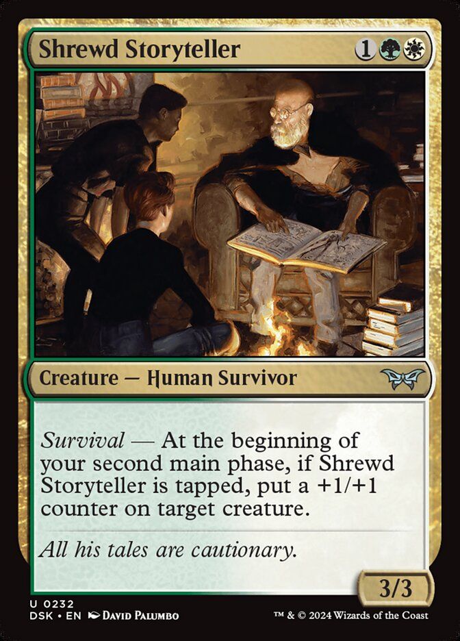 Shrewd Storyteller Shrewd Storyteller
