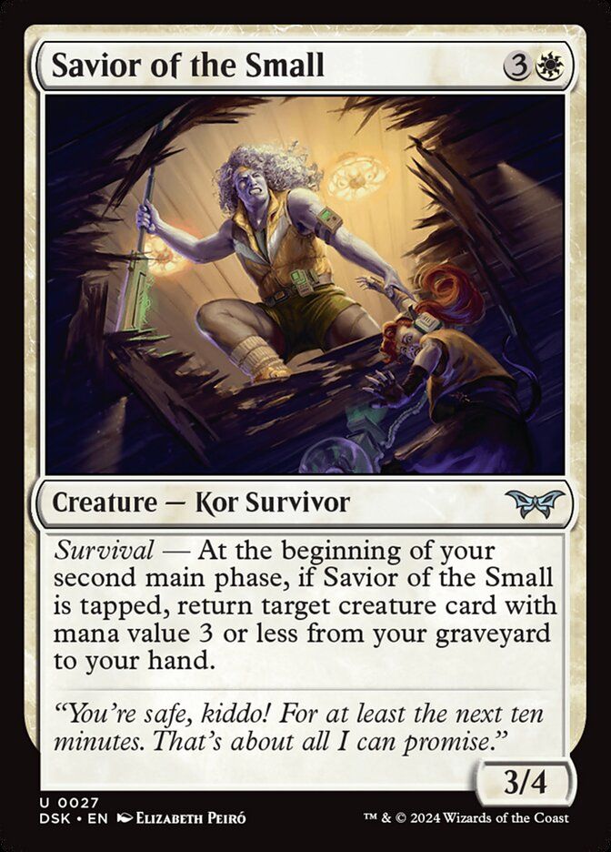 Savior of the Small Savior of the Small