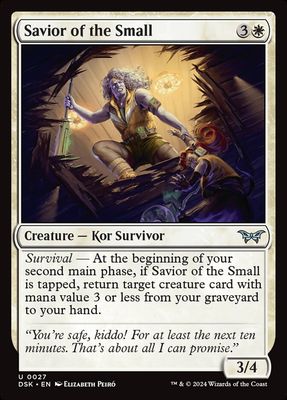 Savior of the Small Savior of the Small