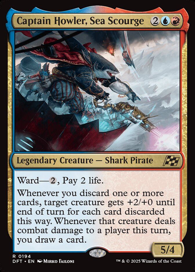 Captain Howler, Sea Scourge Captain Howler, Sea Scourge