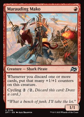 Marauding Mako Marauding Mako