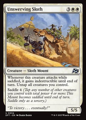 Unswerving Sloth Unswerving Sloth