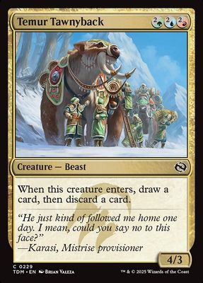 Temur Tawnyback Temur Tawnyback