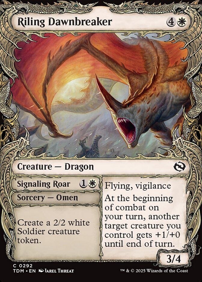 Riling Dawnbreaker // Signaling Roar Riling Dawnbreaker // Signaling Roar